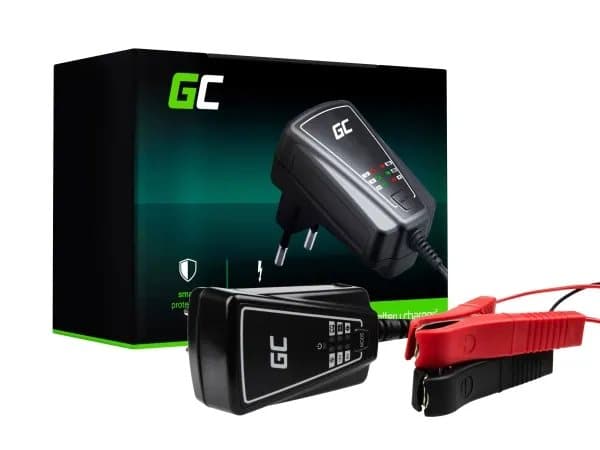 Green Cell ACAGM06, 12/6 V, 1 A, 220 - 240 V, 50 Hz, Ylikuormittaa, IP65