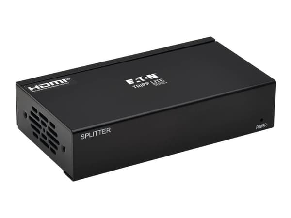 Eaton Tripp Lite Series 2-Port HDMI over Cat6 Splitter - 4K 60 Hz, HDR, 4:4:4, PoC, HDCP 2.2, 230 ft. (70.1 m), TAA - Förlängd räckvidd för audio/vid