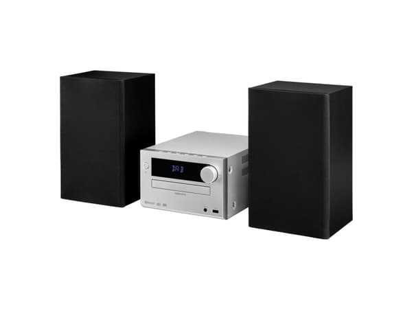 MEDION LIFE E64482, Home audio micro system, Black, Grey, 1 discs, Top, 30 W, DAB+, FM, PLL