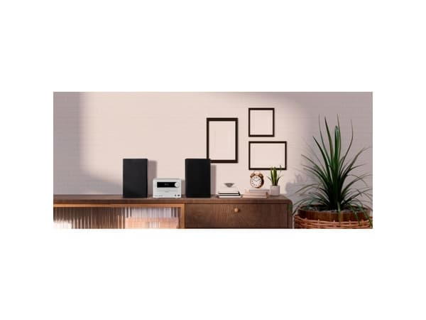 MEDION LIFE E64482, Home audio micro system, Black, Grey, 1 discs, Top, 30 W, DAB+, FM, PLL