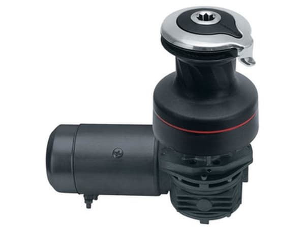 Harken Radial Electric Winder 2-växlad svart aluminium.