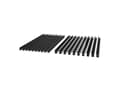 Miniatyrbilde 2 av 2: APC NetShelter - Monteringsskinne for rackpanel - takmonterbar - svart (en pakke 10)