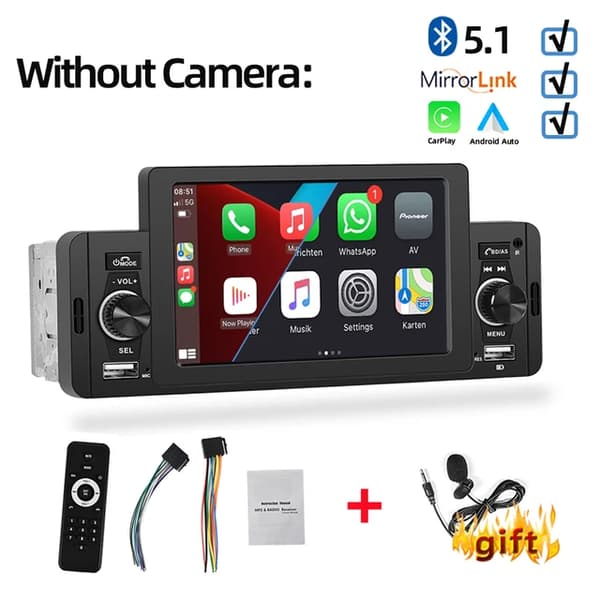 Autosoitin, CarPlay-yhteensopivuus, Bluetooth-yhteys, Carplay Radio