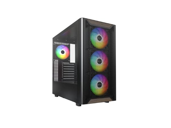 TORRE ATX MONTECH XR WOOD BLACK VENT 4X120MM/CPU MAX175MM/GPU MAX 420MM XR WOOD (B)