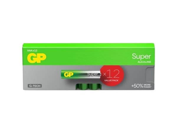 Batteri, GP Super, Alkaline, AAA