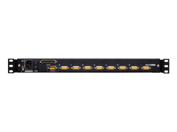 ATEN CL5708MW 43 cm leveä LCD KVM-kytkin, USB-PS/2, VGA, 8 porttia, FR-asettelu