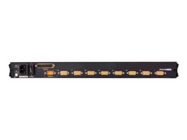 ATEN CL5708MW 43 cm leveä LCD KVM-kytkin, USB-PS/2, VGA, 8 porttia, FR-asettelu