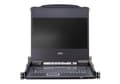 Miniatyrbilde 4 av 5: ATEN CL5708MW 43 cm bred LCD KVM-switch, USB-PS/2, VGA, 8 porter, FR-layout