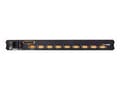 Miniatyrbilde 2 av 5: ATEN CL5708MW 43 cm bred LCD KVM-switch, USB-PS/2, VGA, 8 porter, FR-layout