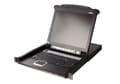 Miniatyrbilde 1 av 5: ATEN CL5708MW 43 cm bred LCD KVM-switch, USB-PS/2, VGA, 8 porter, FR-layout