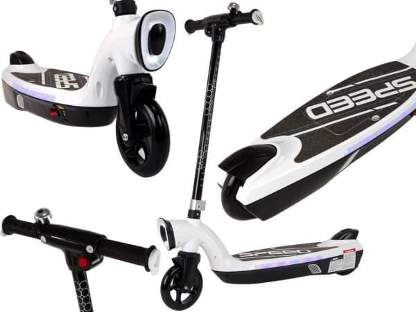 Lean Cars Elektrisk scooter KL-168 Vit