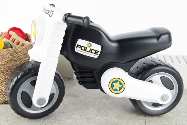 Dantoy Classic politimotorcykel med 2 hjul