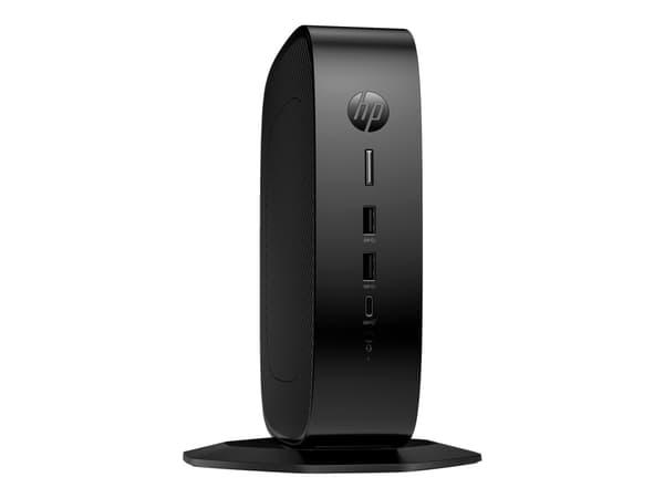 HP Elite t755 - Tynn klient - SFF 1 x Ryzen Embedded V2546 / inntil 3.95 GHz - RAM 16 GB - SSD 256 GB - NVMe - Radeon Graphics - Gigabit Ethernet, Bl