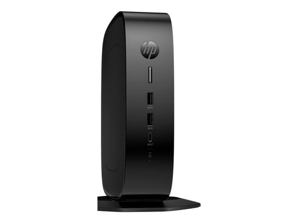 HP Elite t755 - Tynn klient - SFF 1 x Ryzen Embedded V2546 / inntil 3.95 GHz - RAM 16 GB - SSD 256 GB - NVMe - Radeon Graphics - Gigabit Ethernet, Bl
