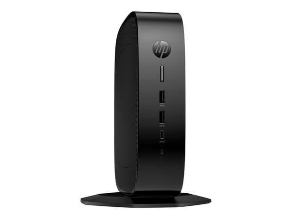 HP Elite t755 - Tynn klient - SFF 1 x Ryzen Embedded V2546 / inntil 3.95 GHz - RAM 16 GB - SSD 256 GB - NVMe - Radeon Graphics - Gigabit Ethernet, Bl