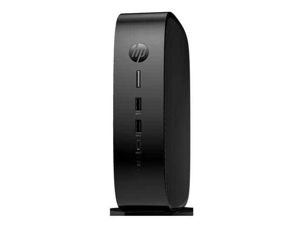 HP Elite t755 - Tynn klient - SFF 1 x Ryzen Embedded V2546 / inntil 3.95 GHz - RAM 16 GB - SSD 256 GB - NVMe - Radeon Graphics - Gigabit Ethernet, Bl