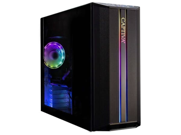 CAPTIVA PC Advanced Gaming R88-837 (Ryzen 5 5600/RTX4060 8GB GDDR6/SSD, 3,5 GHz, AMD Ryzen™ 5, 16 GB, DDR4-SDRAM, 500 GB, Windows 11 Home