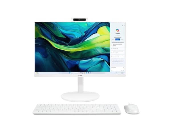 Acer Aspire C24-1YE13U5UNH, 60,5 cm (23.8"), Fuld HD, Intel® Core™ i5, 16 GB, 512 GB, Windows 11 Home Vit