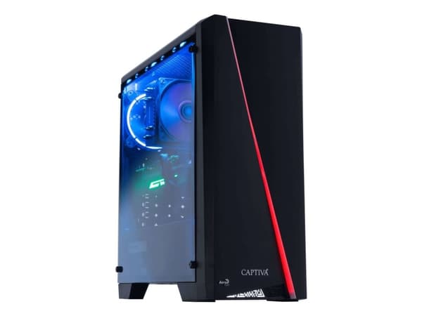 CAPTIVA Advanced Gaming R74-872, 3,8 GHz, AMD Ryzen™ 7, 16 GB, DDR5-SDRAM, 1 TB, SSD Sort