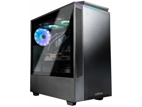 CAPTIVA Workstation I78-511, 3,6 GHz, Intel® Core™ i7, 32 GB, DDR4-SDRAM, 1 TB, SSD Sort