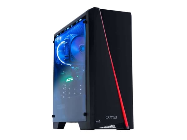 CAPTIVA Advanced Gaming I85-971, 2.5 GHz, Intel® Core™ i5, i5-12400F, 32 GB, 1 TB, Windows 11 Home musta