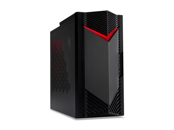 Acer Nitro 50 N50-656 - Tower spel - Core i5 i5-14400F / upp till 4.7 GHz - RAM 16 GB - SSD 512 GB - NVMe - GeForce RTX 4060 - IEEE 802.11ax (Wi-Fi 6
