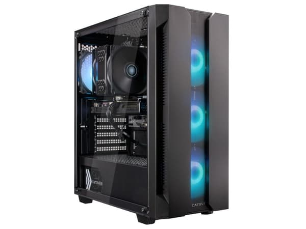 CAPTIVA Ultimate Gaming R80-064, 4,5 GHz, AMD Ryzen™ 7, 32 GB, 2 TB, Windows 11 Home, 64-bit Svart