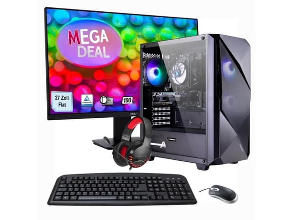 Hyrican SET02487, 4,6 GHz, AMD Ryzen™ 5, 5700X, 32 GB, DDR4-SDRAM, 1 TB