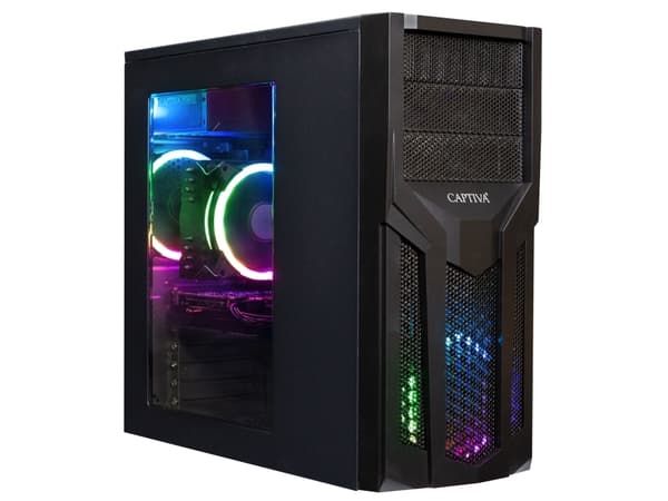CAPTIVA Advanced Gaming I80-565, 2,5 GHz, Intel® Core™ i5, 16 GB, 500 GB, Windows 11 Home, 64-bit Svart