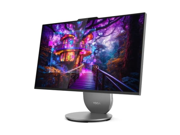 Lenovo Yoga AIO 27IAH10, 68,6 cm (27"), Quad HD, 32 GB, 1 TB, Windows 11 Pro, Grå