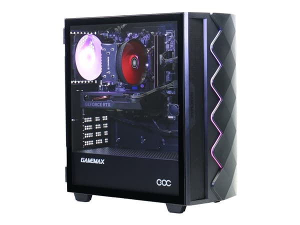 Hyrican Gamemax Diamond - PC - i5-14400F upp till - RAM 32 GB - SSD 1 TB - GeForce RTX 4060 - skärm: ingen