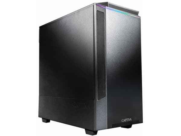 CAPTIVA Workstation I83-206, 3,6 GHz, Intel® Core™ i7, 32 GB, DDR4-SDRAM, 2,5 TB, HDD+SSD Svart