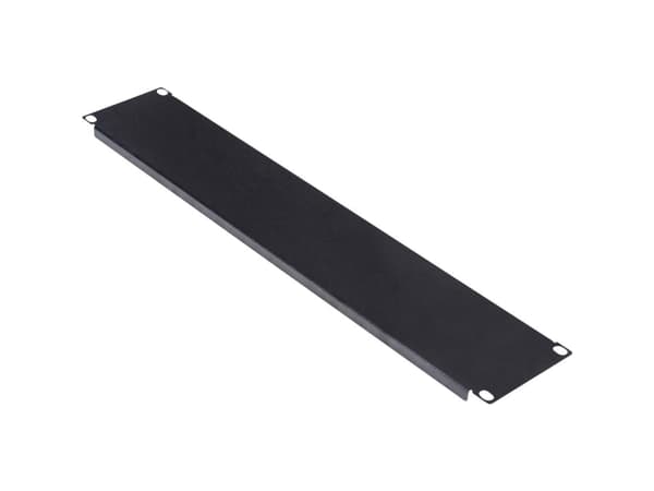 ROLINE 26.21.0094, Glansig panel, Svart, Stål, 2U, 480 mm, 89 mm