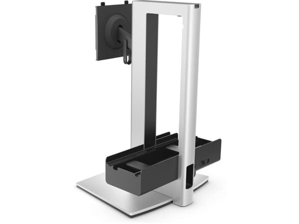 DELL Pro Slim OSS25, 5,8 kg, 48,3 cm (19"), 68,6 cm (27"), 100 x 100 mm, Höjdjustering, Svart, Silver Svart, Silver