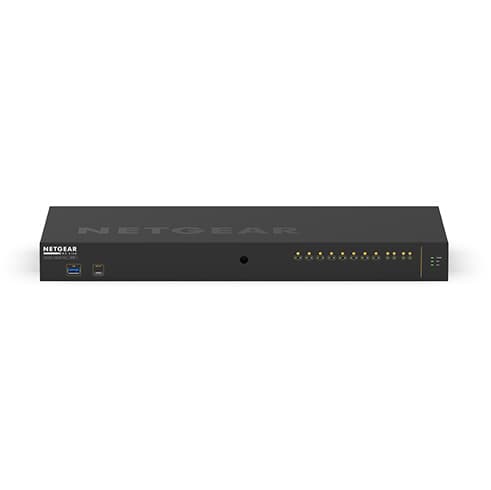 NETGEAR M4250-10G2F hanterad L2/L3 Gigabit Ethernet (10/100/1000) Strömförsörjning via Ethernet (PoE) stöd 1U Svart