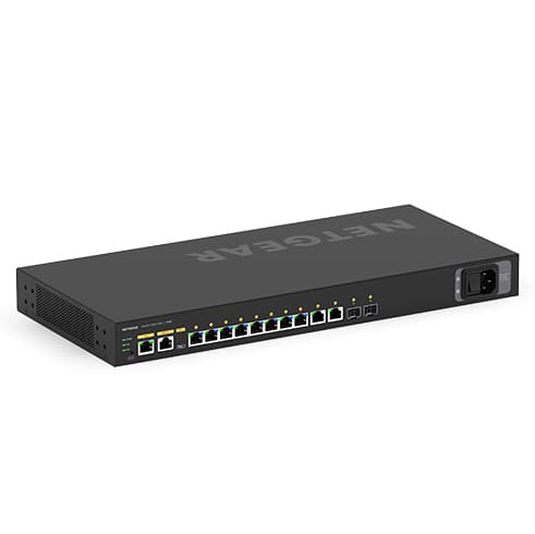 NETGEAR M4250-10G2F hanterad L2/L3 Gigabit Ethernet (10/100/1000) Strömförsörjning via Ethernet (PoE) stöd 1U Svart