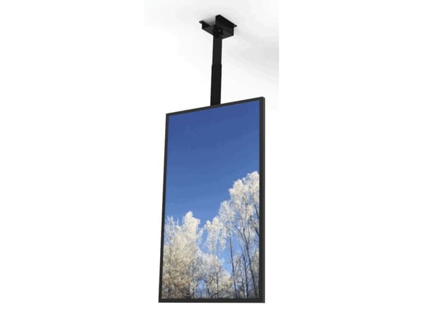 HI-ND Ceiling casing 49inch Portrait no tilt Black