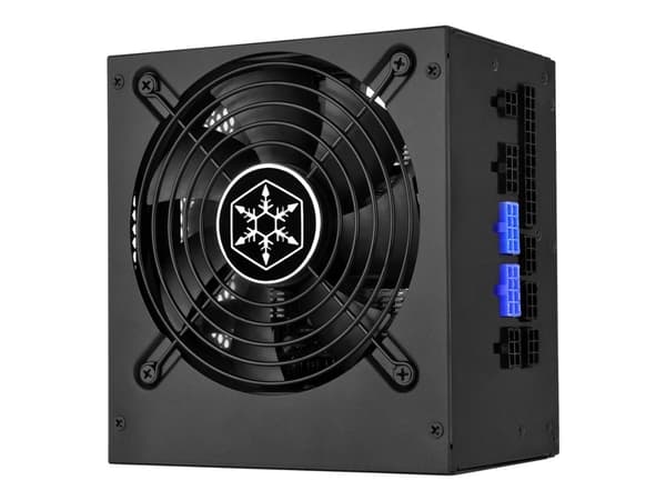 SilverStone Strider Platinum series ST75F-PT - V1.1 - strømforsyning (intern) - ATX12V 2.4/ EPS12V - 80 PLUS Platinum - AC 90-264 V - 750 watt - akti