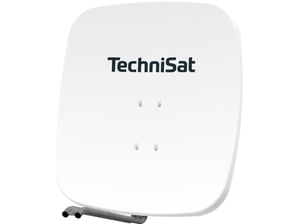 TechniSat SATMAN 65 PLUS, 10,7 - 12,75 GHz, 35,7 dBi, 27°, Hvit, Aluminium, 3,6 kg