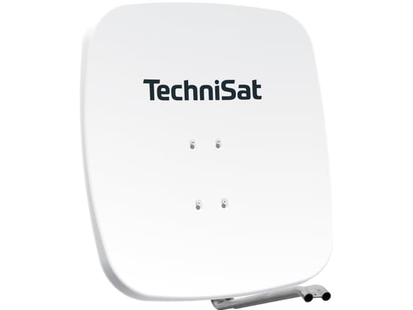 TechniSat SATMAN 65 PLUS, 10,7 - 12,75 GHz, 35,7 dBi, 27°, Hvit, Aluminium, 3,6 kg