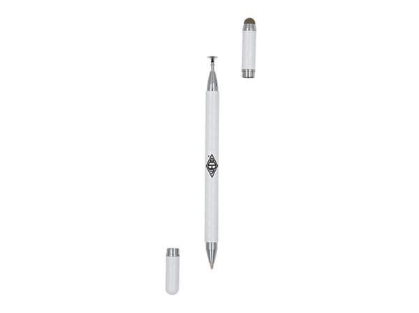 WEDO stylus "Universal 3-in-1", vit Touchpenna, biros & skivspets i ett, - 1 st (261 7000)