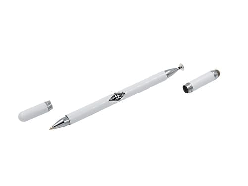 WEDO stylus "Universal 3-in-1", vit Touchpenna, biros & skivspets i ett, - 1 st (261 7000)