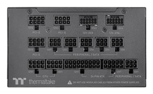 Thermaltake TF3 1300W, 1300 W, 100 - 240 V, 50/60 hz, 20 - 8 A, Aktiv, 17 ms