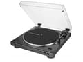Miniatyrbild 1 av 4: Audio-Technica AT-LP60XBT, Remdriven skivtallrik, Helautomatisk, Svart, Gjuten aluminium, 33 1/3,45 RPM, 33 1/3,45 RPM