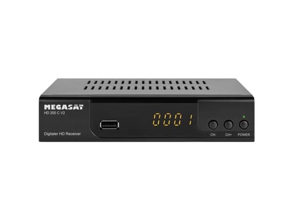 Megasat HD 200C V2, Kabel, Full HD, DVB-C, 1920 x 1080 pixlar, 1080p, 4:3, 16:9