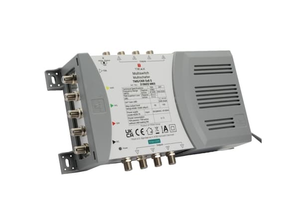 Triax 318602, 5 innganger, 8 utganger, 950 - 2200 MHz, 47 - 694 MHz, 1.0, 2.0, 180 - 264 V