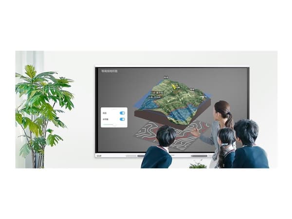 Huawei IdeaHub Board 2 IHB2-86SU - 86" Diagonalklasse LED-bakgrunnsbelyst LCD-skjerm - konferanse - med innebygd interaktiv tusjtavle, berøringsskjer