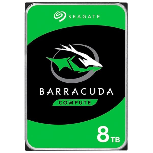 Seagate Barracuda ST8000DM004 hårddisk 3,5 8 TB Serial ATA III