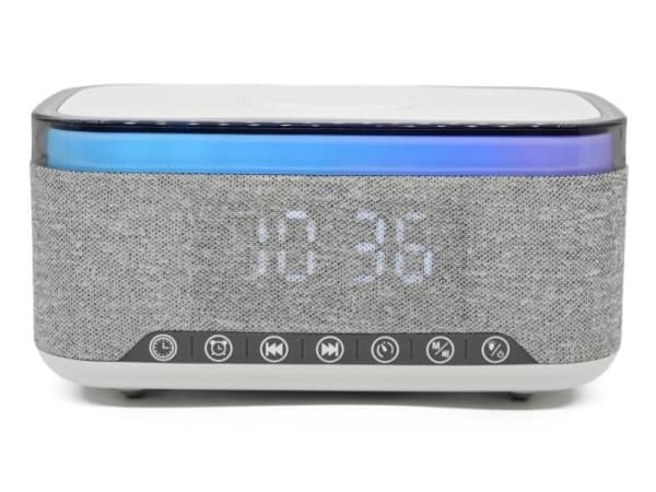 Denver CRQ-225, Klokke, FM, LED, Flerfarget, Grå, Monokromatisk