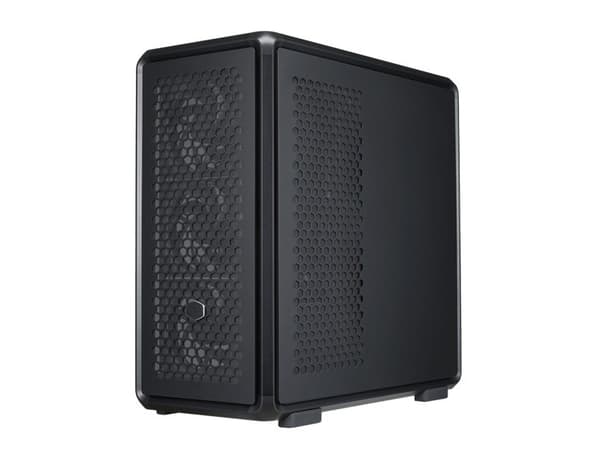 Cooler Master MasterFrame 600, Midi Tower, PC, Svart, ATX, ITX, micro ATX, Gjuten aluminium, SGCC, Härdat glas, 19 cm